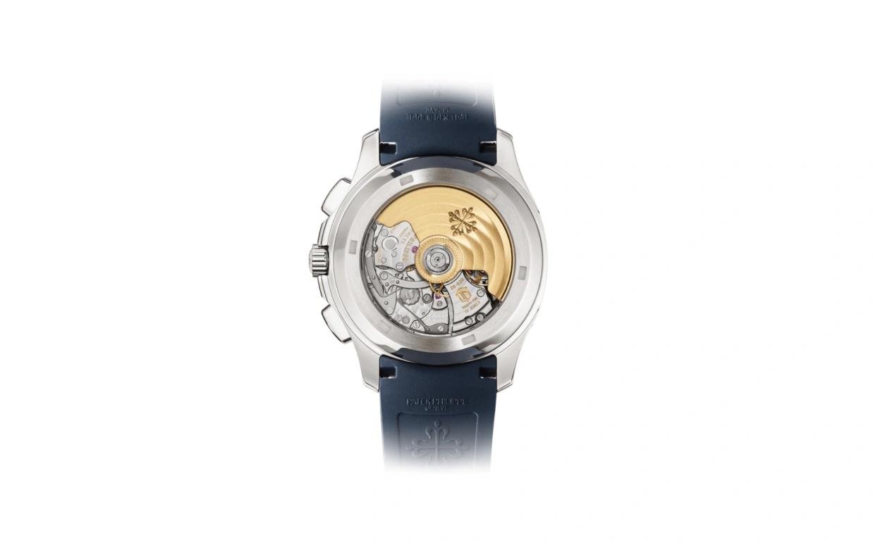 Patek Philippe,Aquanaut 42.20mm,42.20mm,White Gold,Blue,Automatic,Chronograph,Day,Max Verstappen,5968G,5968G-001