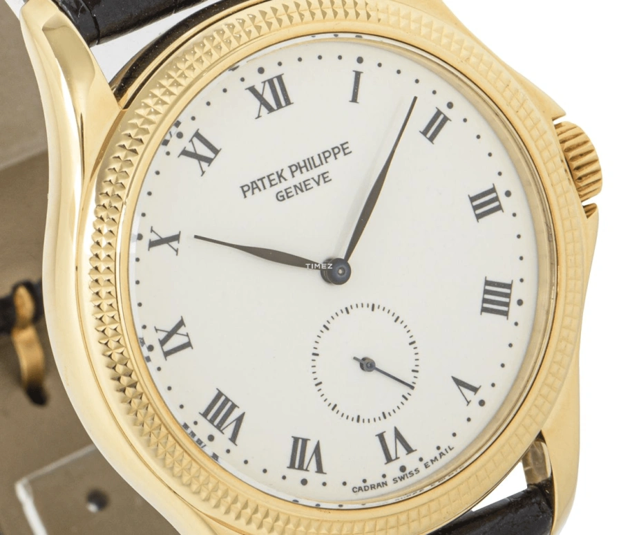Patek Philippe,Calatrava 35mm,35mm,Yellow Gold,White,Handwound,44hours,In-house Caliber,5115J,5115J-001