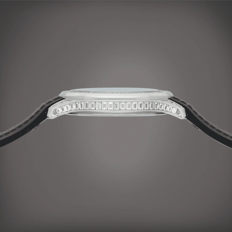 百达翡丽,Aquanaut 40毫米,40毫米,白金,黑色,自动上弦,日历,45小时,手雷,5167,5167/300G-010