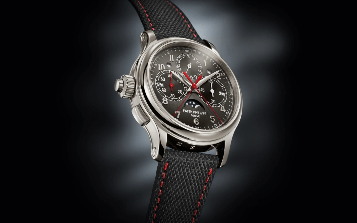 Patek Philippe,Grand Complications 38.30mm,38.30mm,Platinum,Gradient,Black,Handwound,Monopoussoir,Moonphase,Perpetual Calendar,Leap Year,48hours,In-house Caliber,5373P,5373P-001