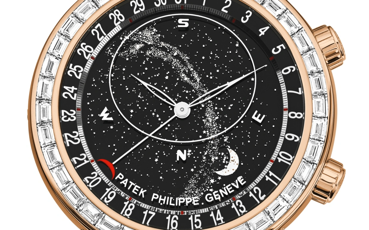 Patek Philippe,Grand Complications 44mm,44mm,Rose Gold,Black,Automatic,Moonphase,Day,Sky Chart,Jacques Bermon Webster II,Wilber Pan,Kyle Kuzma,La Flame,Will Pan,6104R,6104R-001