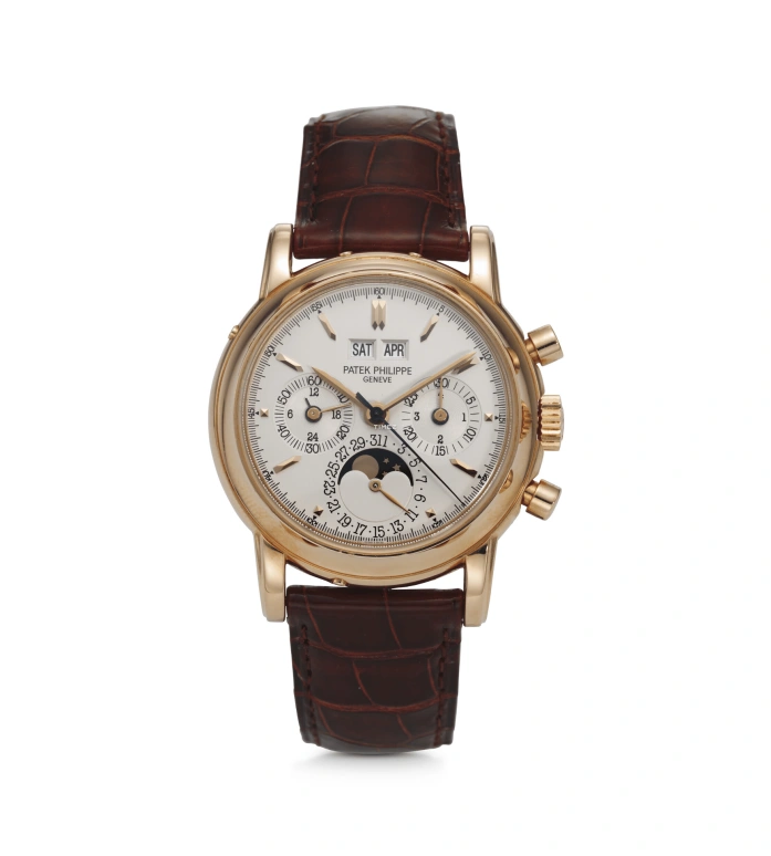 Patek Philippe,Grand Complications 36mm,36mm,Red Gold,Silver,Handwound,Chronograph,Moonphase,Perpetual Calendar,Leap Year,60hours,In-house Caliber,3970ER,3970ER-012