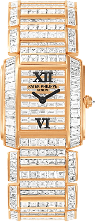 Patek Philippe,Twenty~4 24mm,24mm,Rose Gold,Quartz,In-house Caliber,Sapphire,4908,4908/101R-001