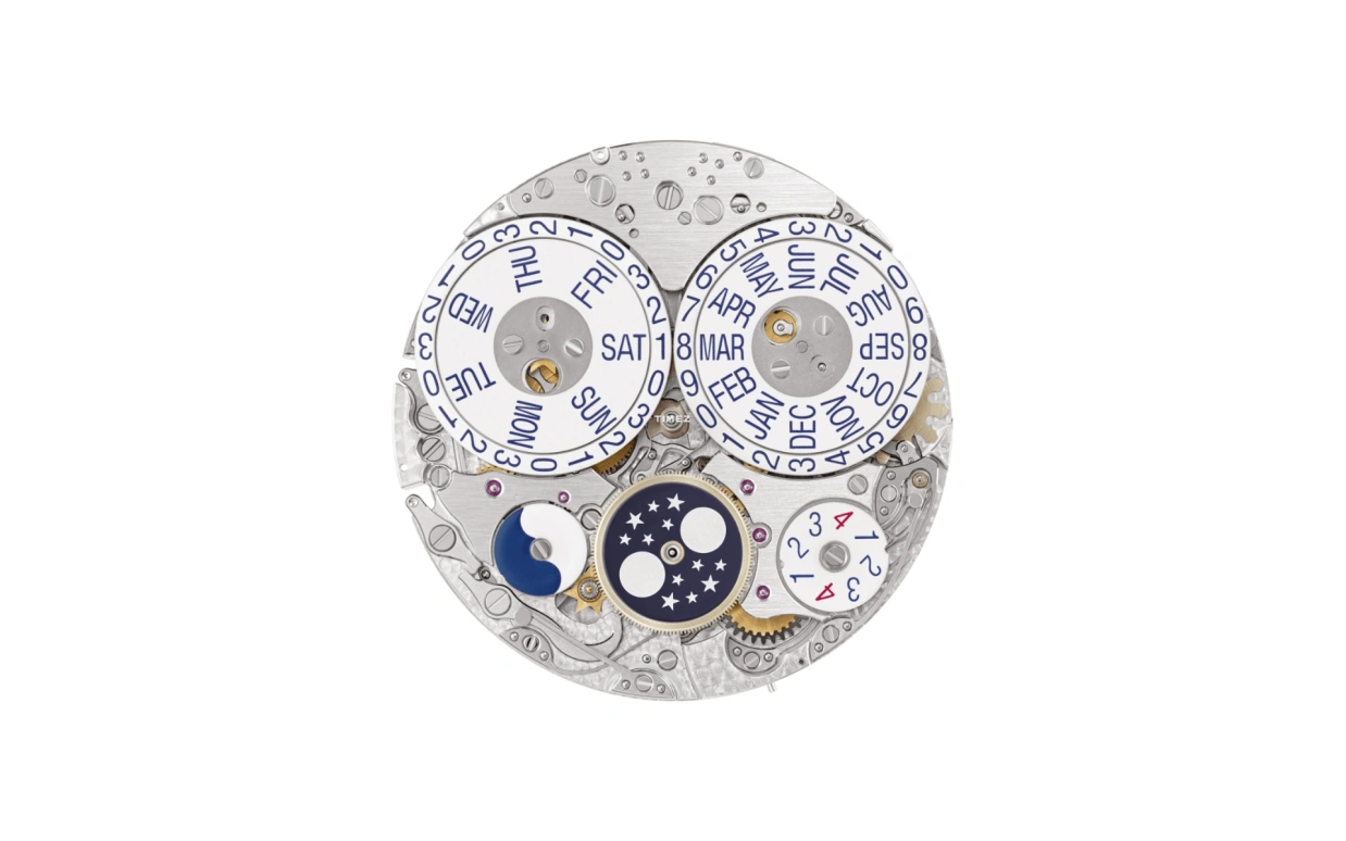 Patek Philippe,Grand Complications 41.30mm,41.30mm,Platinum,Rose Gold,Salmon,Handwound,Moonphase,Perpetual Calendar,Leap Year,Month,38hours,In-house Caliber,5236P,5236P-010