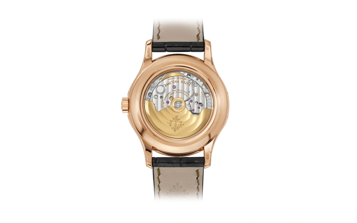 Patek Philippe,Complications 40.20mm,40.20mm,Rose Gold,Green,Automatic,Moonphase,Annual Calendar,Month,Date,45hours,In-house Caliber,Lautaro Martínez,5205R,5205R-011