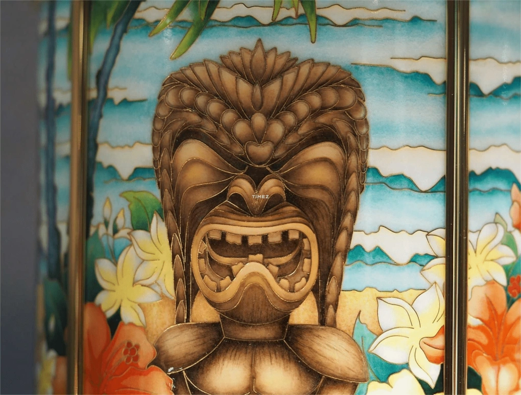 百达翡丽,圆顶时钟 ,黄金,棕色,多色,机电式,自制机芯,珐琅,20165M,20165M-001