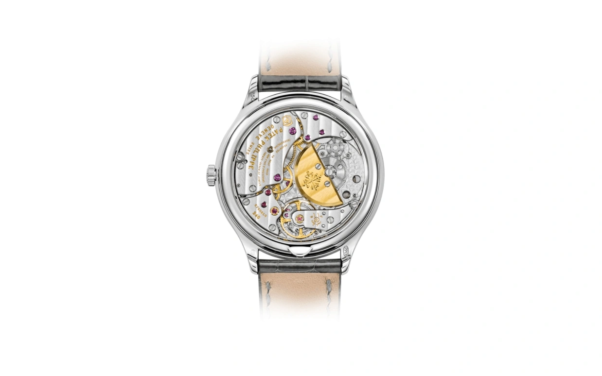 Patek Philippe,Grand Complications 35.10mm,35.10mm,White Gold,Silver,Automatic,Moonphase,Perpetual Calendar,Leap Year,Month,48hours,In-house Caliber,7140G,7140G-001