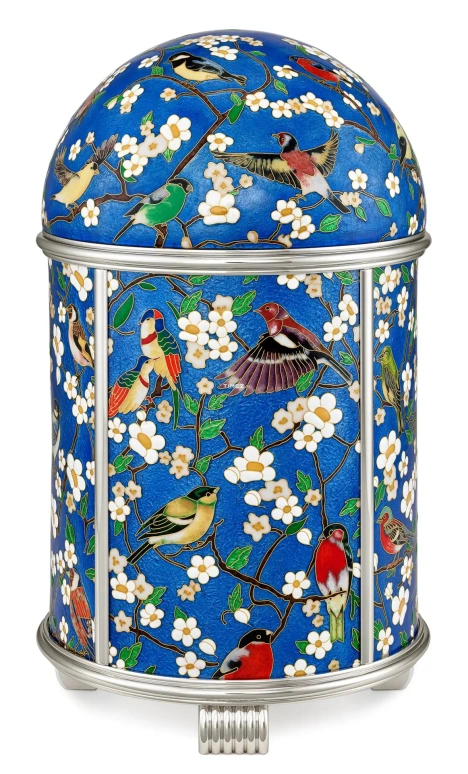 百达翡丽,圆顶时钟 ,白金,白色,红色,机电式,自制机芯,蓝色,20160M,20160M-001