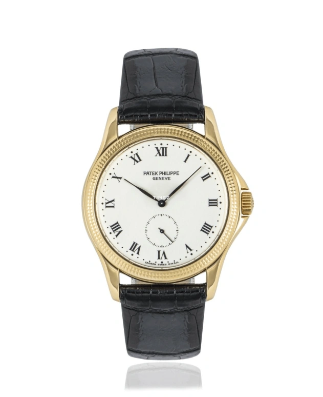 Patek Philippe,Calatrava 35mm,35mm,Yellow Gold,White,Handwound,44hours,In-house Caliber,5115J,5115J-001