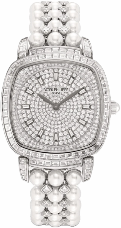 Patek Philippe,Gondolo 31mm,31mm,White Gold,Handwound,44hours,In-house Caliber,7042,7042/100G-010