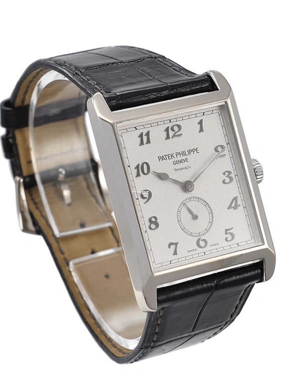 Patek Philippe,Gondolo 43mm,43mm,Platinum,Grey,Handwound,48hours,In-house Caliber,5109G,5109G-TiffanyCo