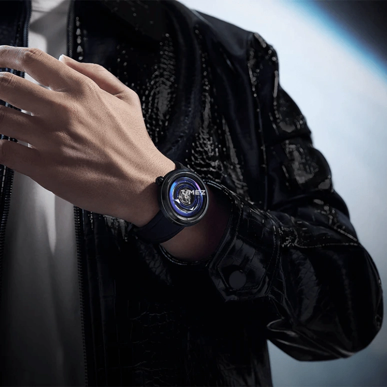 孔雀,黑洞 43.50毫米,43.50毫米,钛,双色,黑色,紫色,手动上弦,陀飞轮,120小时,PBG00201,PBG00201.02