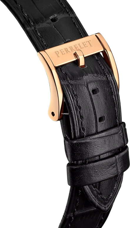 Perrelet,Weekend 39mm,39mm,Stainless Steel,Blue,Automatic,Day,42hours,A1301,A1301/4