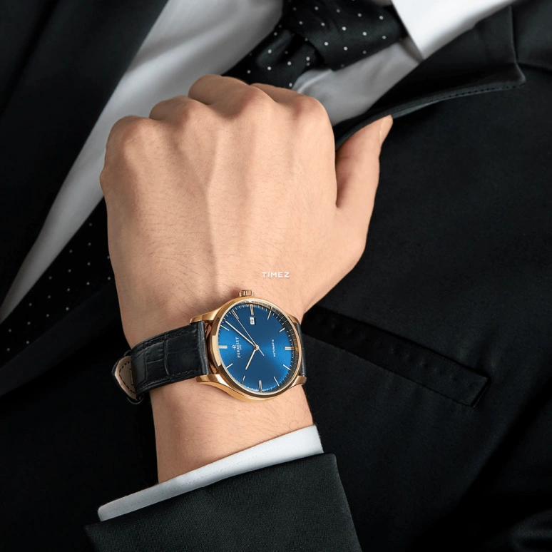 Perrelet,Weekend 39mm,39mm,Stainless Steel,Blue,Automatic,Day,42hours,A1301,A1301/4