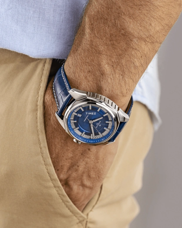 Perrelet,Lab Peripheral 42mm,42mm,Stainless Steel,Blue,Automatic,Day,42hours,A1100,A1100/4