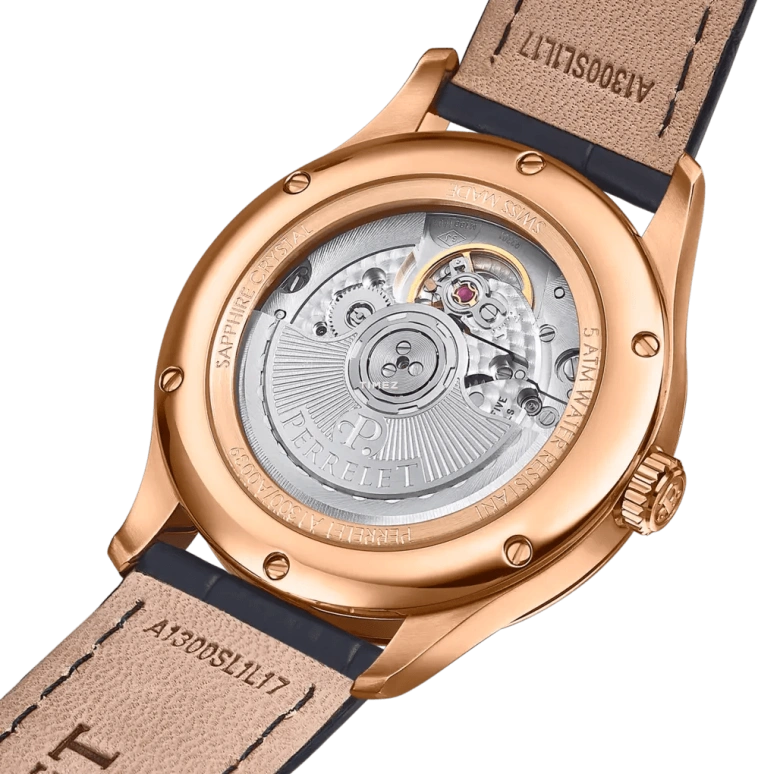 Perrelet,Weekend 39mm,39mm,Stainless Steel,Blue,Automatic,Day,42hours,A1301,A1301/4