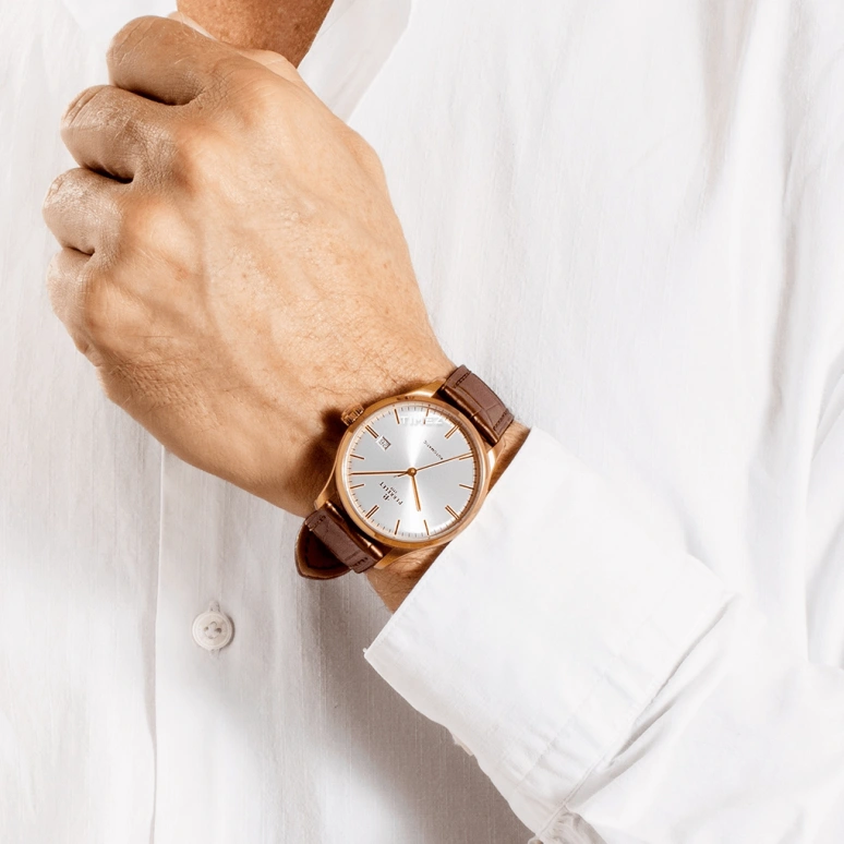 Perrelet,Weekend 39mm,39mm,Stainless Steel,Silver,Automatic,Day,42hours,A1301,A1301/1