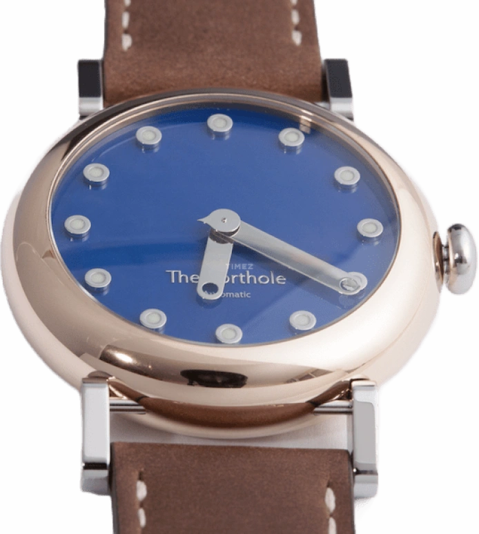 Pheidippides Watches,The Porthole 42mm,42mm,Bronze,Stainless Steel,Blue,Automatic,44hours,Sapphire,PW,PW.PH.01.001