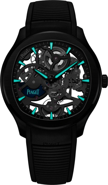 伯爵,Polo 42毫米,42毫米,钛,陶瓷,黑色,框架,自动上弦,44小时,自制机芯,G0A49011
