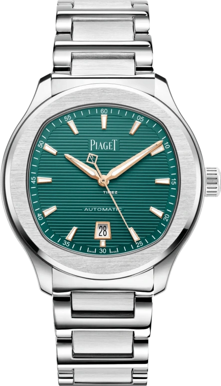 Piaget,Polo 42mm,42mm,Stainless Steel,Rose,Luminous,Green,Automatic,48hours,In-house Caliber,G0A45005