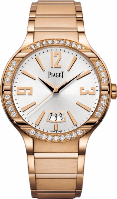 Piaget,Polo 40mm,40mm,Pink Gold,Silver,Automatic,Day,42hours,G0A36023