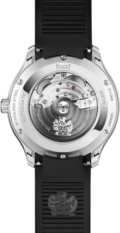 Piaget,Polo 42mm,42mm,Stainless Steel,Black,Automatic,48hours,In-house Caliber,G0A47014