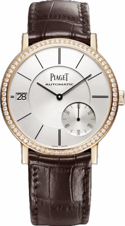 Piaget,Altiplano 40mm,40mm,Pink Gold,Silver,Automatic,Date,44hours,G0A38139