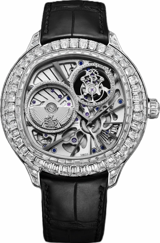 Piaget,Emperador 49mm,49mm,White Gold,Skeleton,Automatic,Power Reserve Indicator,Tourbillon,G0A37039