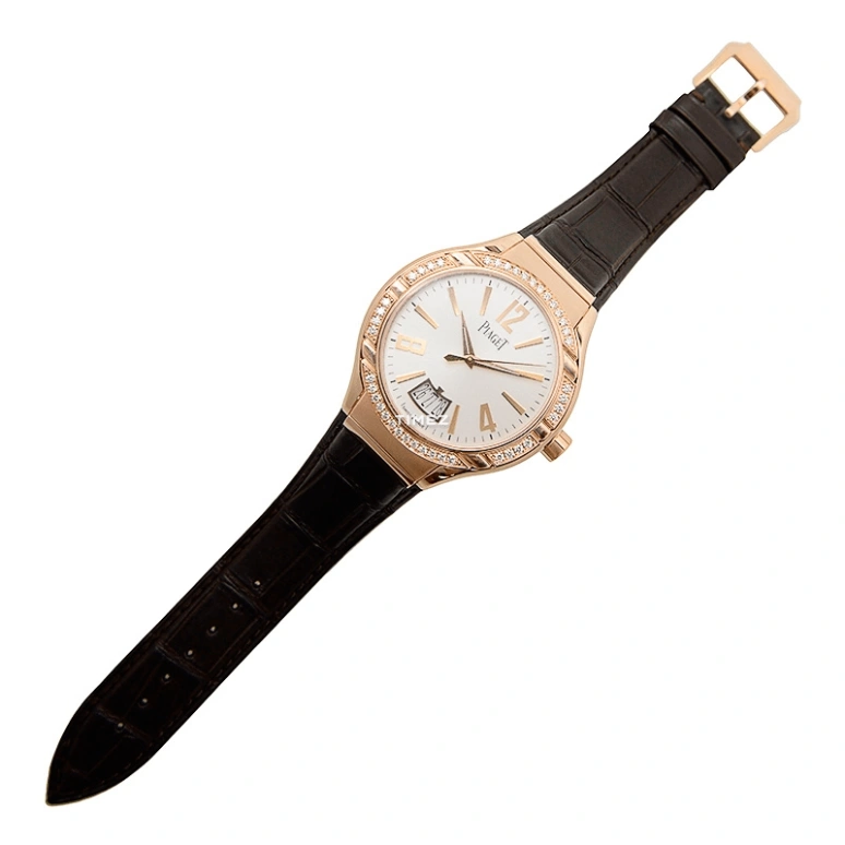 Piaget,Polo 43mm,43mm,Pink Gold,Silver,Automatic,Day,85hours,G0A38159