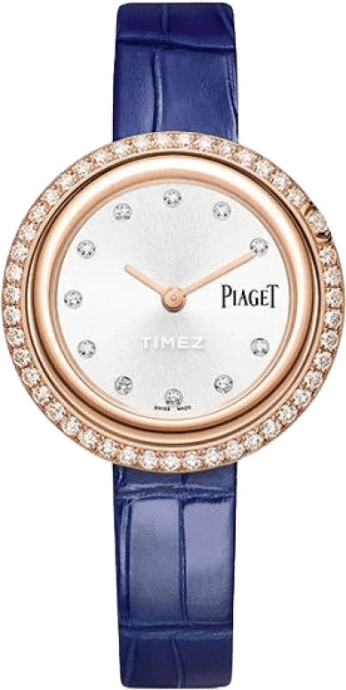 Piaget,Possession 34mm,34mm,Rose Gold,Silver,Quartz,In-house Caliber,Sapphire,Crystal Glass,G0A43092