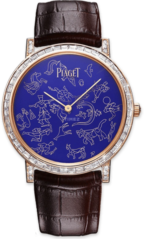 Piaget,Altiplano 41mm,41mm,Rose Gold,Blue,Automatic,44hours,In-house Caliber,G0A40605