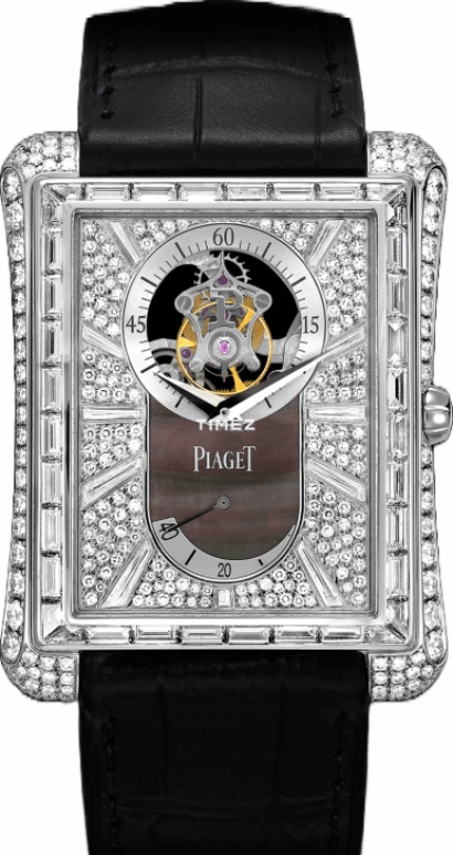 Piaget,Emperador 36mm,36mm,White Gold,White,Handwound,Power Reserve Indicator,Tourbillon,G0A33078