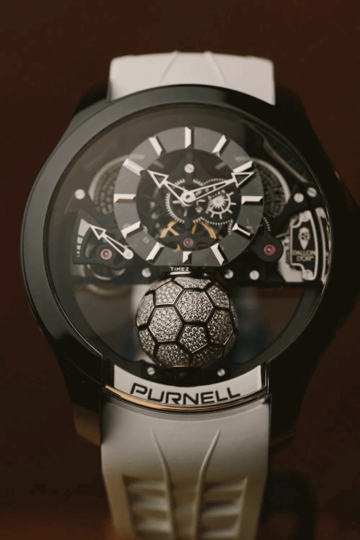 PURNELL,Escape Legend 48mm,48mm,Titanium,Skeleton,Handwound,Power Reserve Indicator,Tourbillon,P10BWDTD