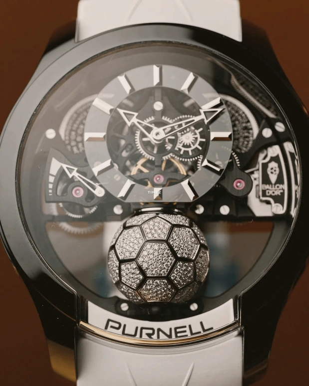 PURNELL,Escape Legend 48mm,48mm,Titanium,Skeleton,Handwound,Power Reserve Indicator,Tourbillon,P10BWDTD