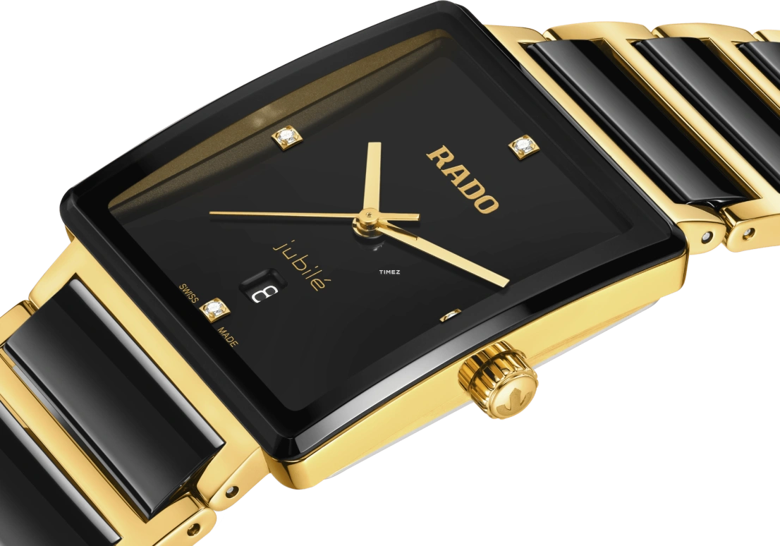 雷达,精密陶瓷 31.50毫米,31.50毫米,精钢,黑色,石英,日历,自制机芯,R20256712