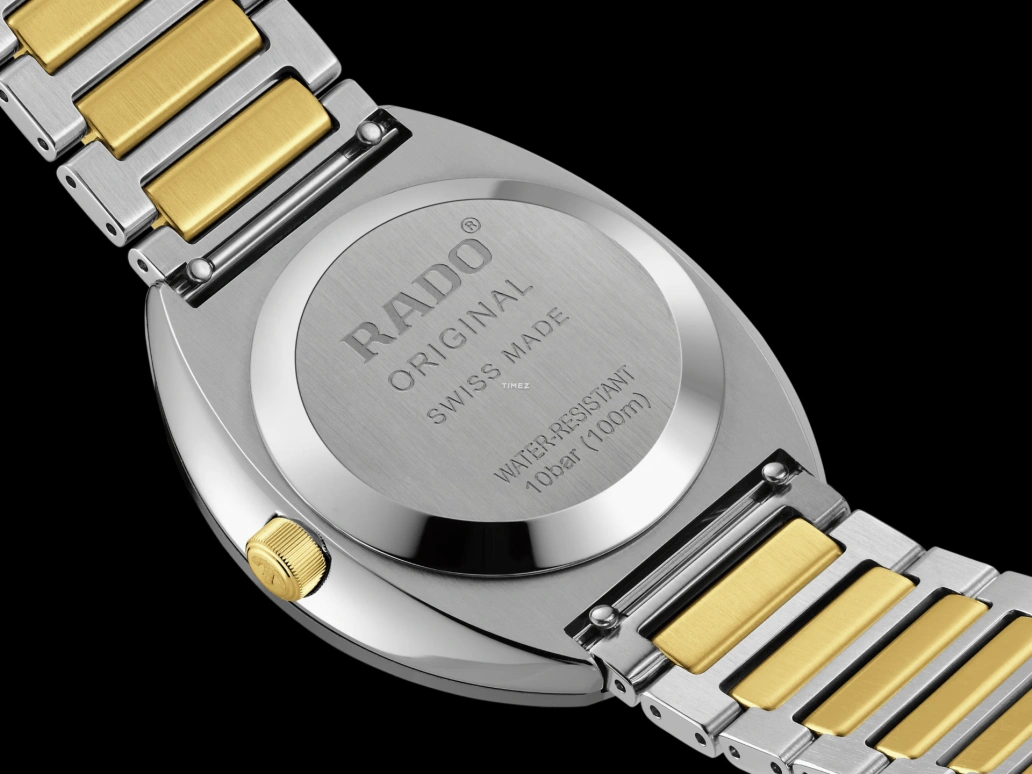 Rado,DiaStar Original 38mm,38mm,Stainless Steel,Gold,Automatic,Date,Day,R12160253