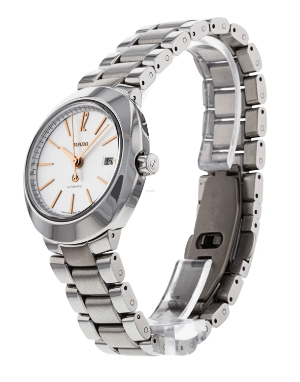 Rado,Oval 30mm,30mm,Stainless Steel,Silver,Automatic,Day,38hours,R15514113