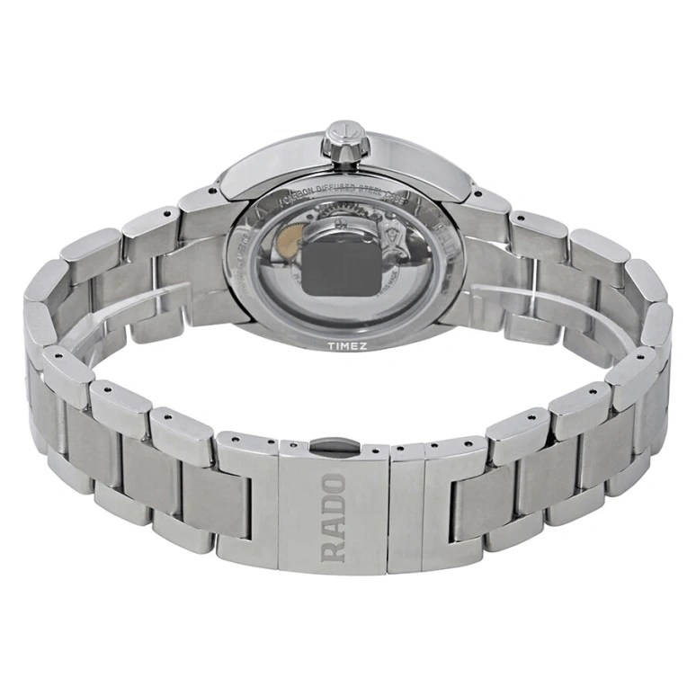 Rado,Oval 38mm,38mm,Stainless Steel,Silver,Automatic,Day,42hours,R15513113