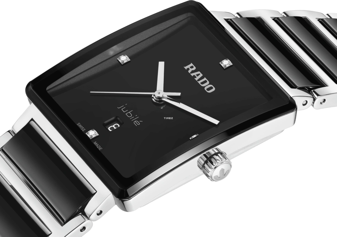 雷达,精密陶瓷 31.50毫米,31.50毫米,精钢,黑色,石英,日历,自制机芯,R20255712