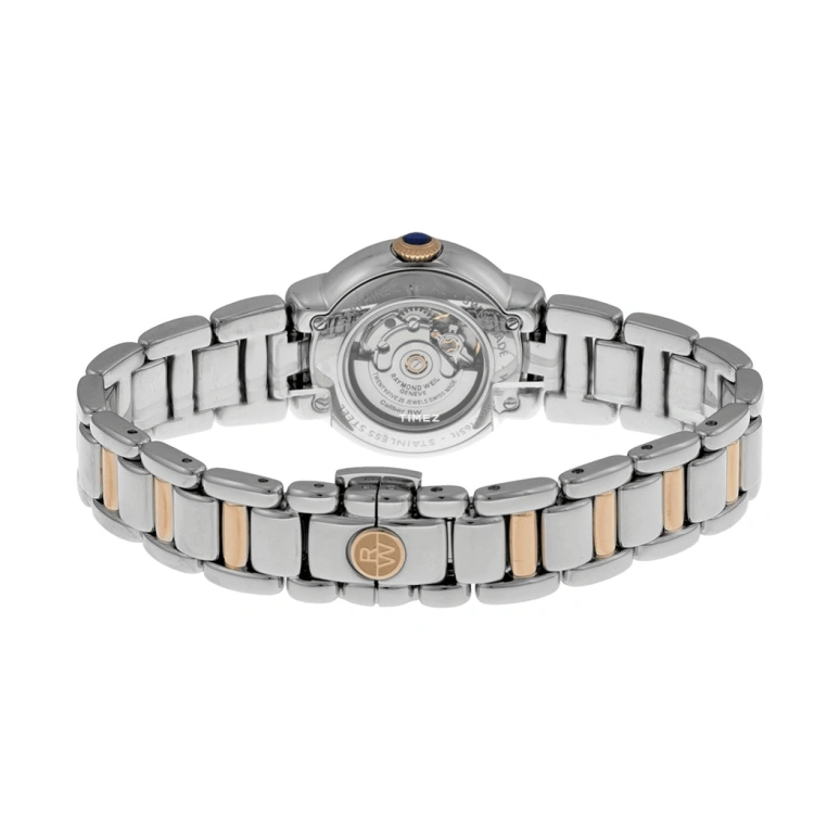 Raymond Weil,Women’s 29mm,29mm,Stainless Steel,Silver,Automatic,Day,Sapphire,Crystal Glass,2629,2629-S5-01659