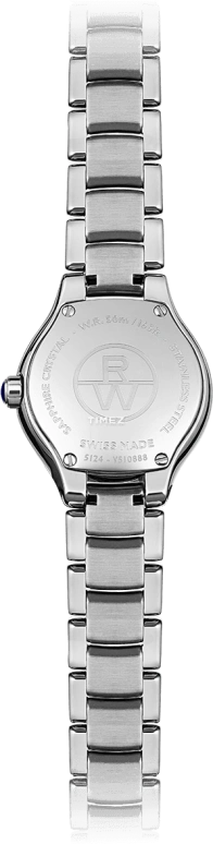 Raymond Weil,Women’s 24mm,24mm,Stainless Steel,White,Quartz,Sapphire,Crystal Glass,Round,5124,5124-ST-00985