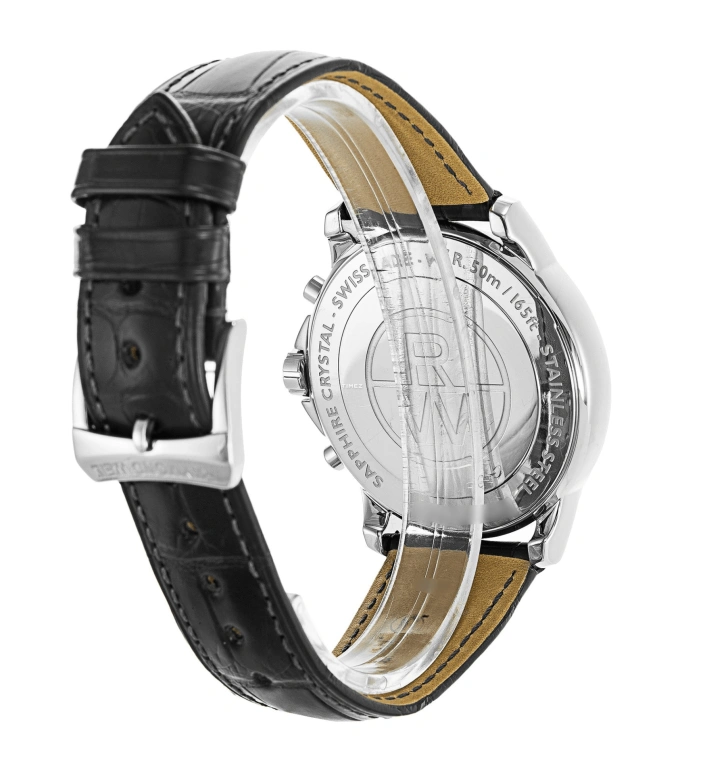 Raymond Weil,Men’s 39mm,39mm,Stainless Steel,White,Quartz,Chronograph,Day,4476,4476-STC-00300