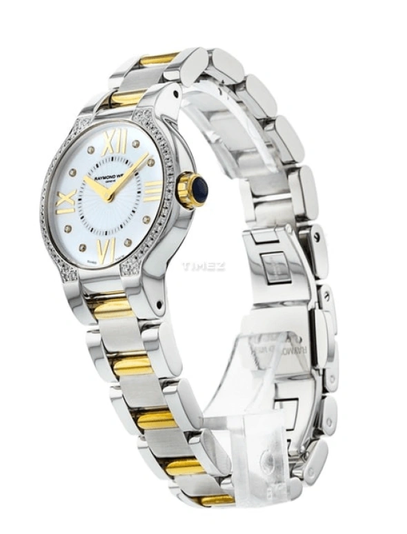 Raymond Weil,Women’s 27mm,27mm,Stainless Steel,Silver White,Quartz,Sapphire,Crystal Glass,Round,5927,5927-SPS-00995