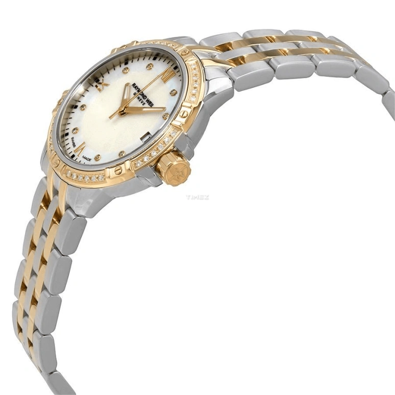 Raymond Weil,Women’s 30mm,30mm,Stainless Steel,White,Quartz,Day,Sapphire,Crystal Glass,5960,5960-SPS-00995