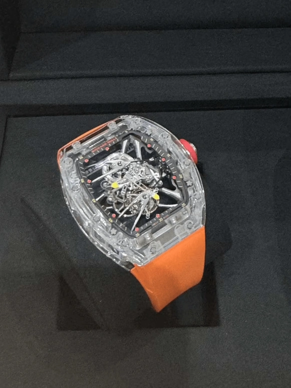 理查米尔,陀飞轮 42.70x50毫米,42.70x50毫米,蓝宝石,框架,手动上弦,陀飞轮,RM 56,RM 56-03