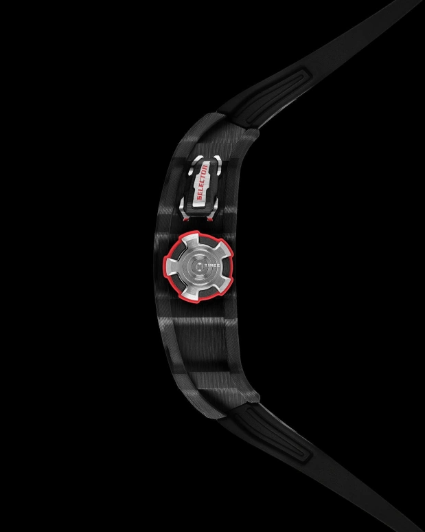 Richard Mille,Not Tourbillon 43.15x49.95mm,43.15x49.95mm,NTPT,Titanium,Skeleton,Black,Automatic,Function Selector,55hours,RM 35,RM 35-03 Rafael Nadal NTPT BLACK