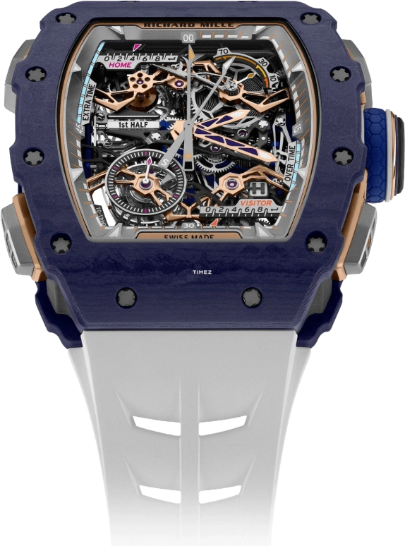 理查米尔 陀飞轮 RM 41-01 Tourbillon Soccer Dark Blue Quartz TPT