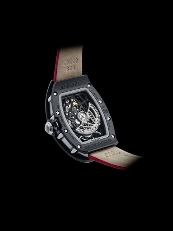 Richard Mille,Tourbillon 34.40x52.63mm,34.40x52.63mm,Titanium,Skeleton,Automatic,Tourbillon,50hours,RM 74,RM 74-01 TI