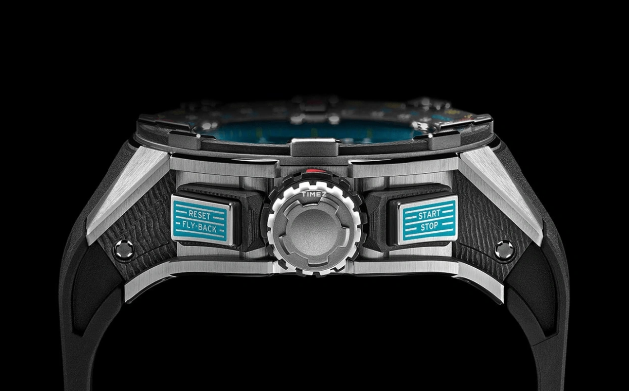 Richard Mille,Not Tourbillon 50mm,50mm,Titanium,Carbon TPT,Skeleton,Automatic,Regatta Timer,Countdown,Chronograph,Month,50hours,In-house Caliber,RM 60,RM 60-01 St. Barth Edition