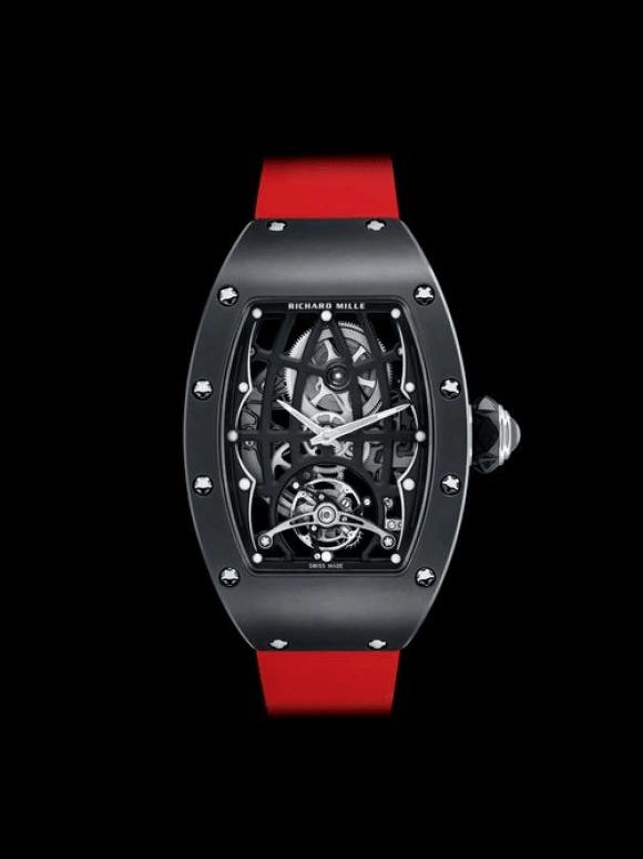 Richard Mille,Tourbillon 34.40x52.63mm,34.40x52.63mm,Titanium,Skeleton,Automatic,Tourbillon,50hours,RM 74,RM 74-01 TI